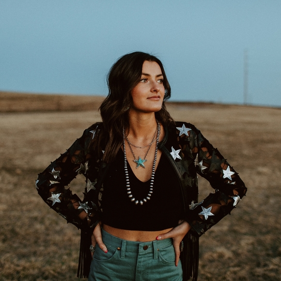 Leather Star Jacket - Picture 1 of 9